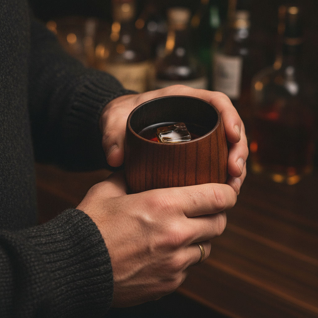 EmberCask™ Premium Charred Wood Whiskey Cup
